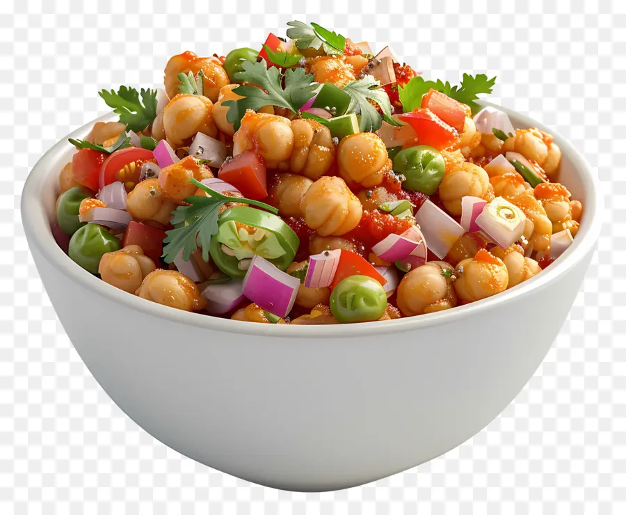 Chana Chaat Kase，Nohut Salatası PNG