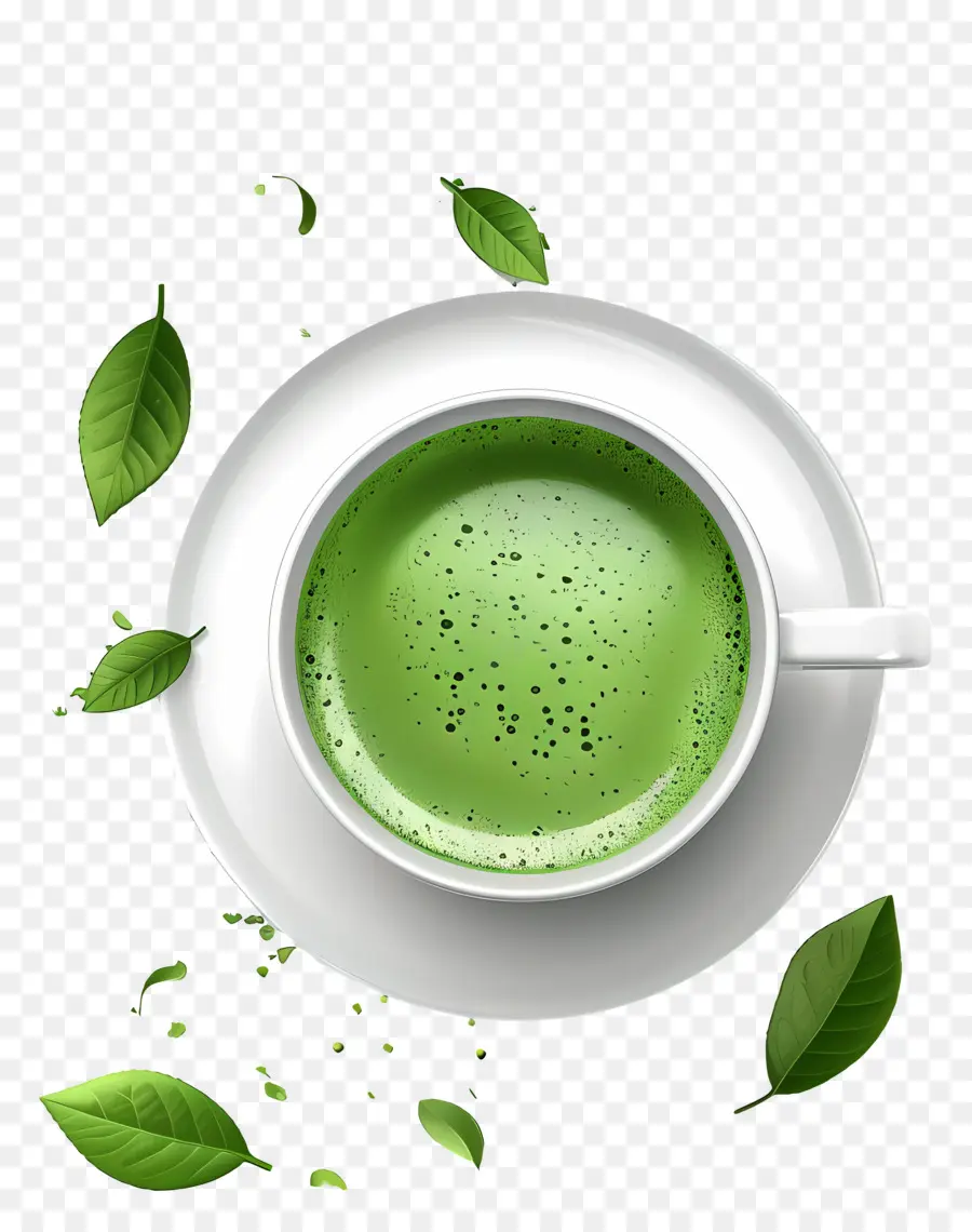 Matcha Çayı，Yeşil çay PNG