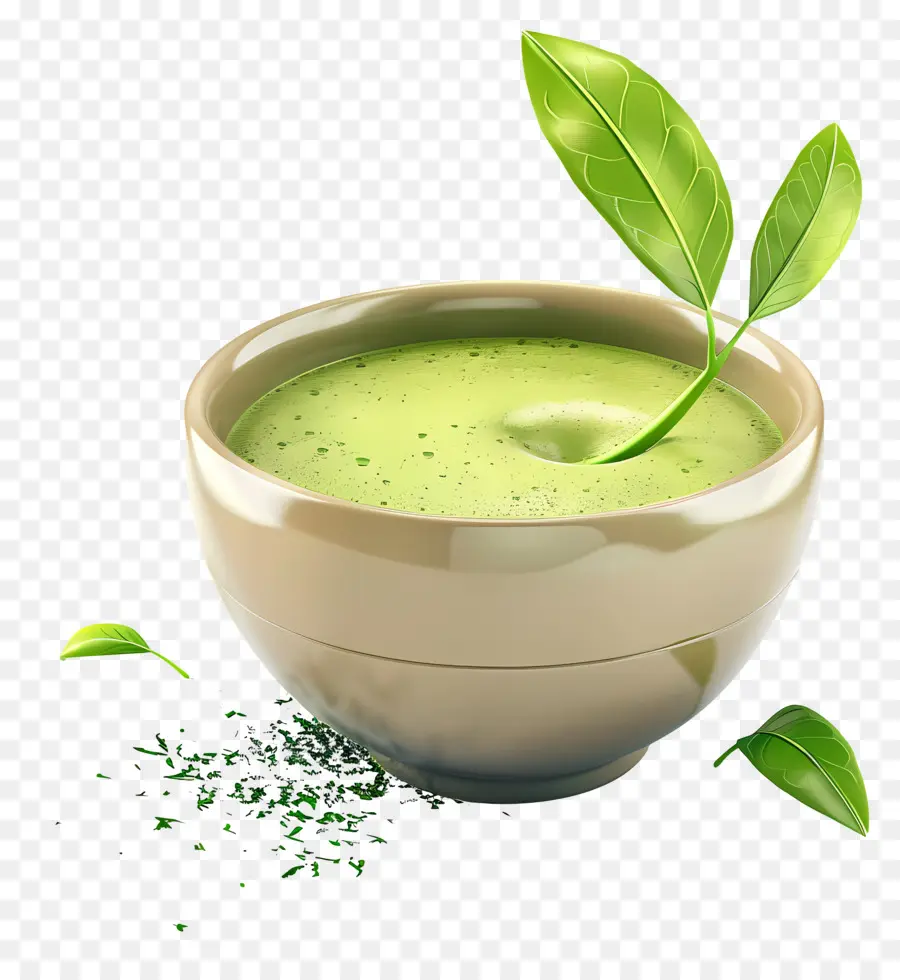 Matcha Çayı，Yeşil çay PNG