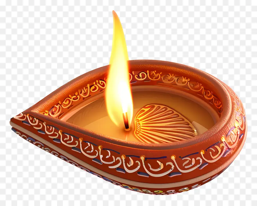 Diwali Diya，Dia Lambası PNG