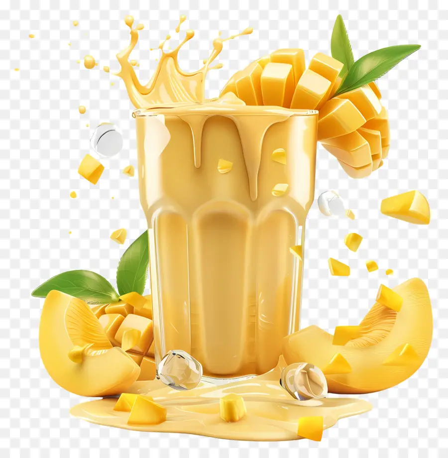 Mangolu Smoothie'ler，Mangolu Smoothie PNG