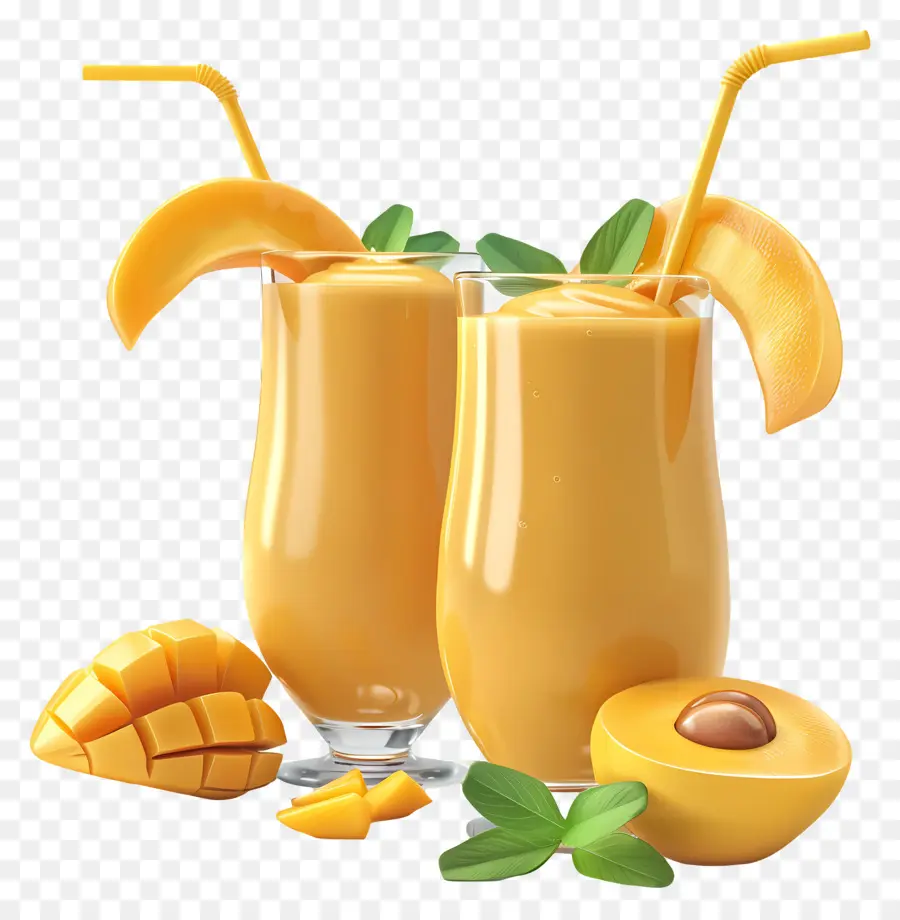 Mangolu Smoothie'ler，Mangolu Smoothie PNG