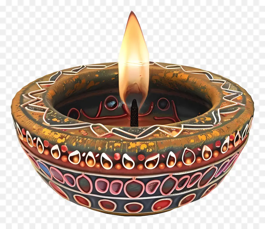 Diwali Diya，Dia Lambası PNG