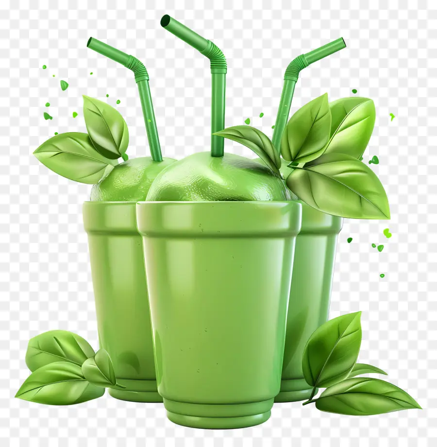 Yeşil Smoothie'ler，Yeşil Smoothieler PNG