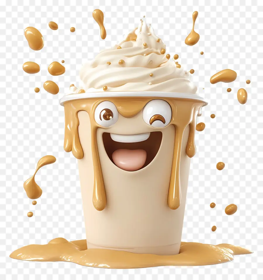 Frappe，Mutlu Milkshake PNG