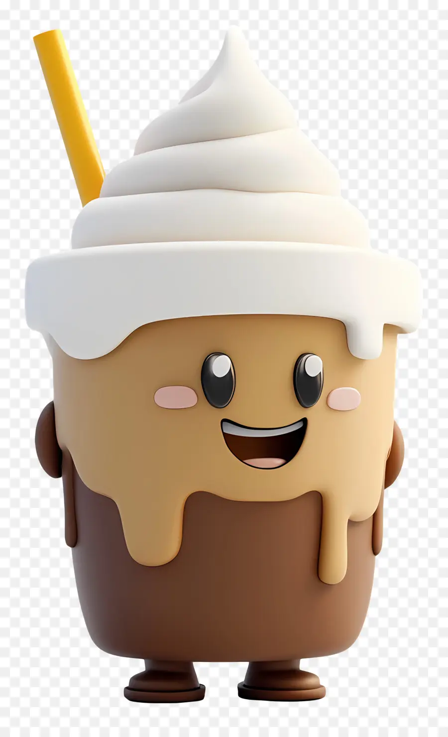 Frappe，Sevimli Milkshake PNG