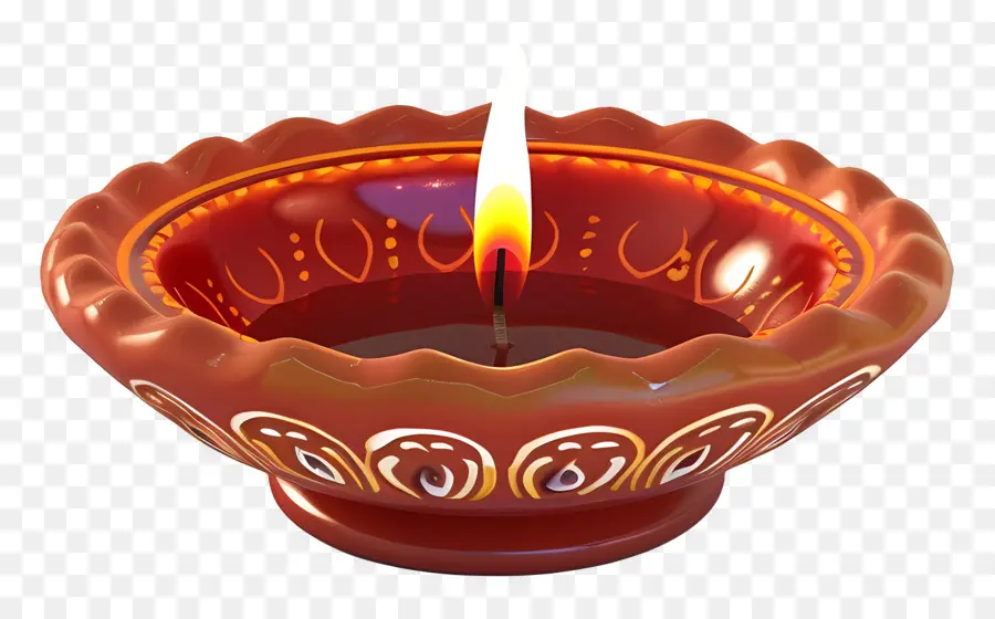 Diwali Diya，Dekoratif Lamba PNG