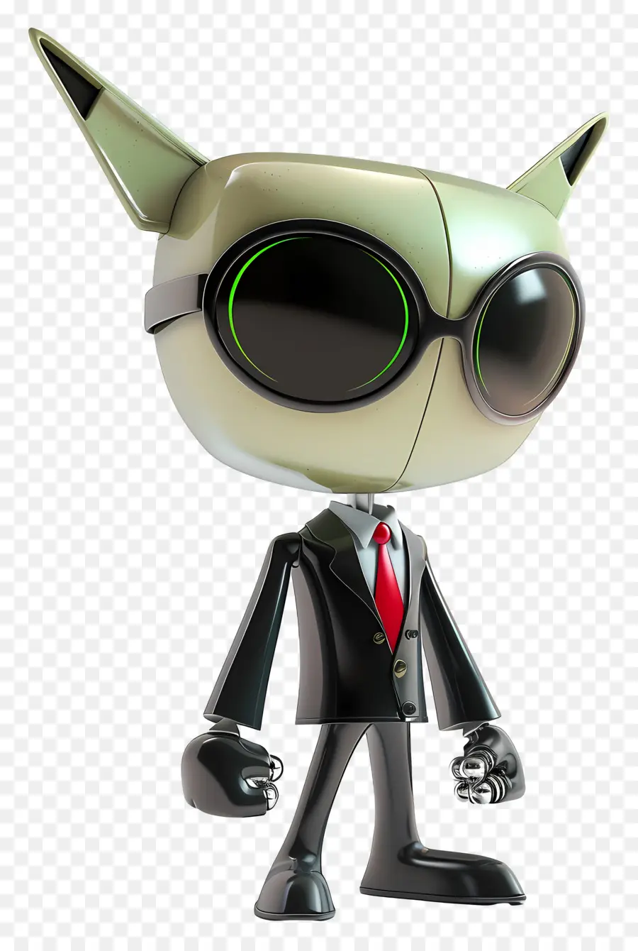 İstilacı Zim，Robot Kedi PNG