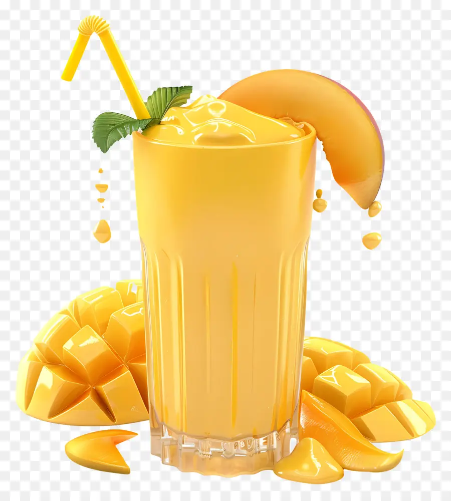 Mangolu Smoothie'ler，Mangolu Smoothie PNG