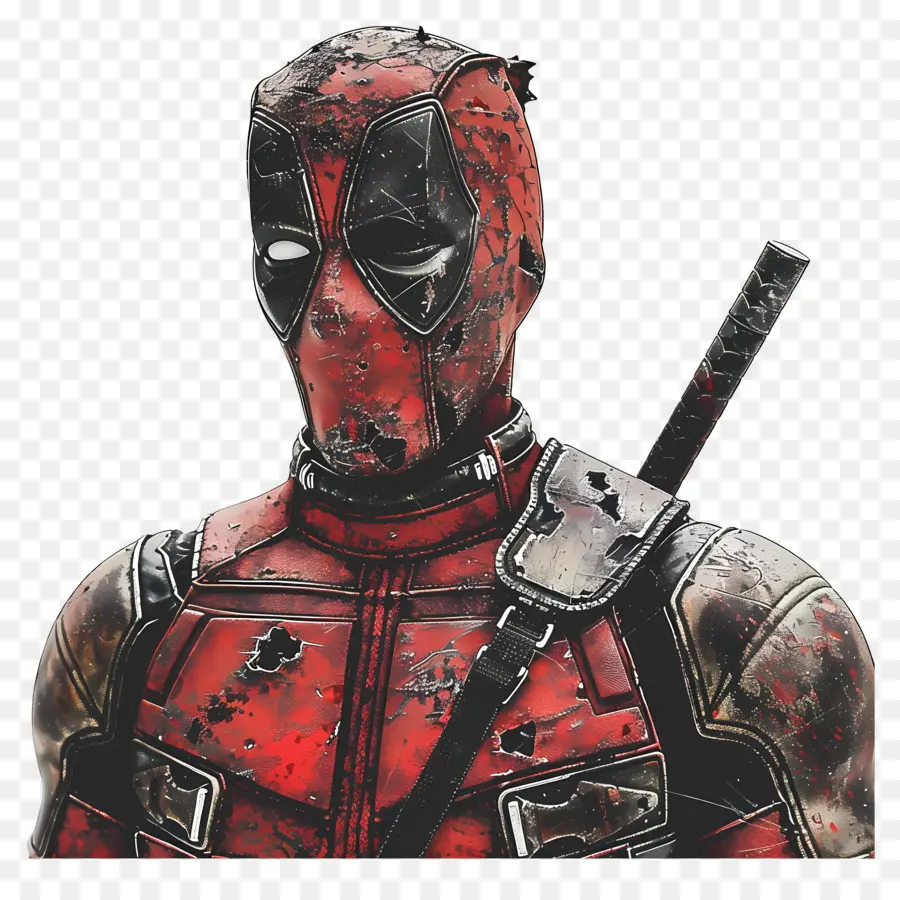 Deadpool，Kırmızı Maskeli Karakter PNG