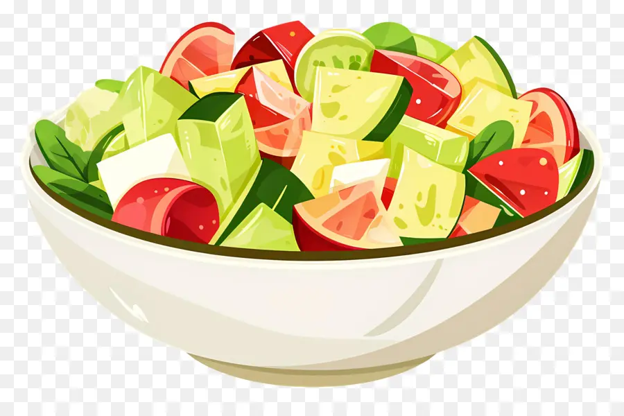 Waldorf Salatası，Salata Kasesi PNG