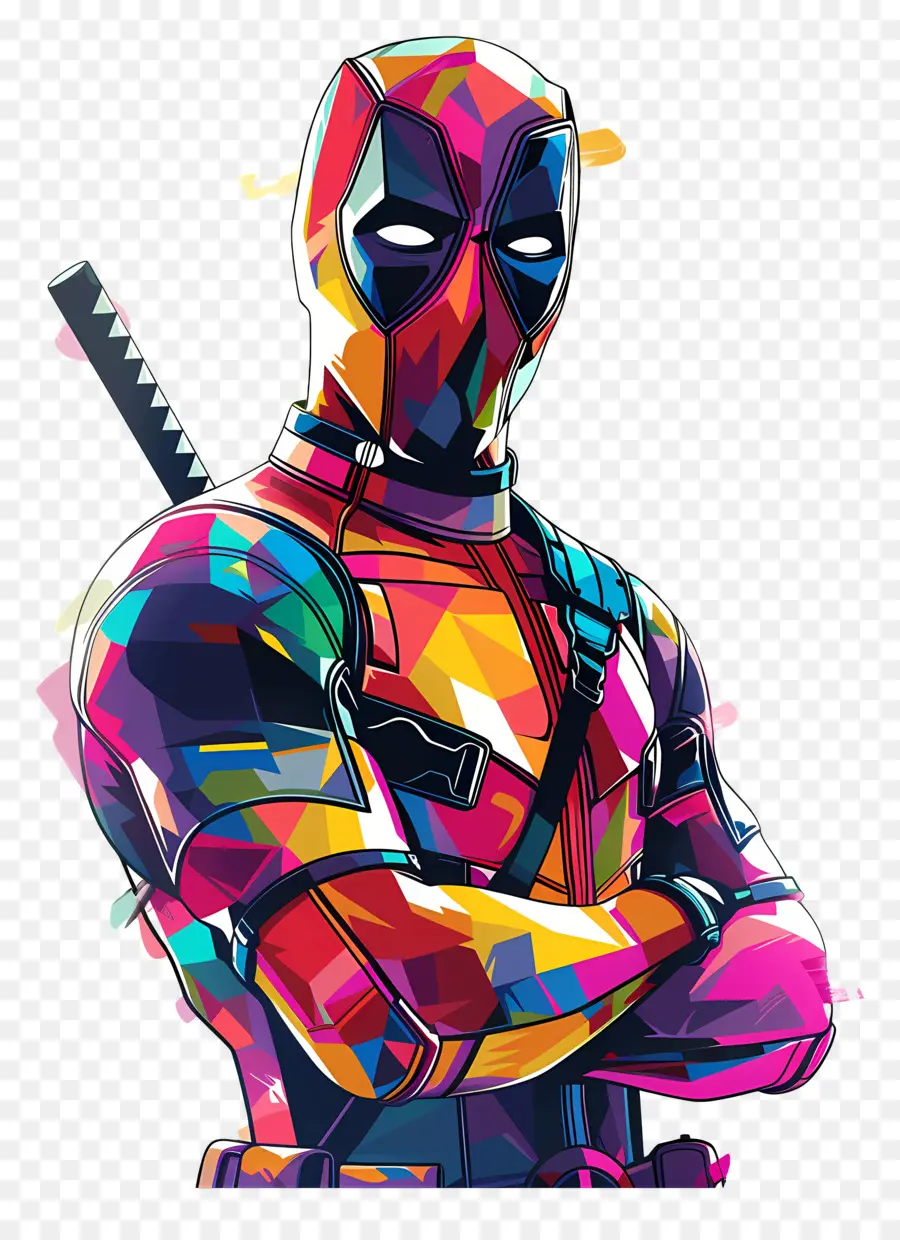 Deadpool，Kırmızı Maskeli Karakter PNG