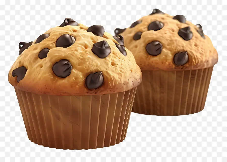 Çikolatalı Muffinler，Kekler PNG