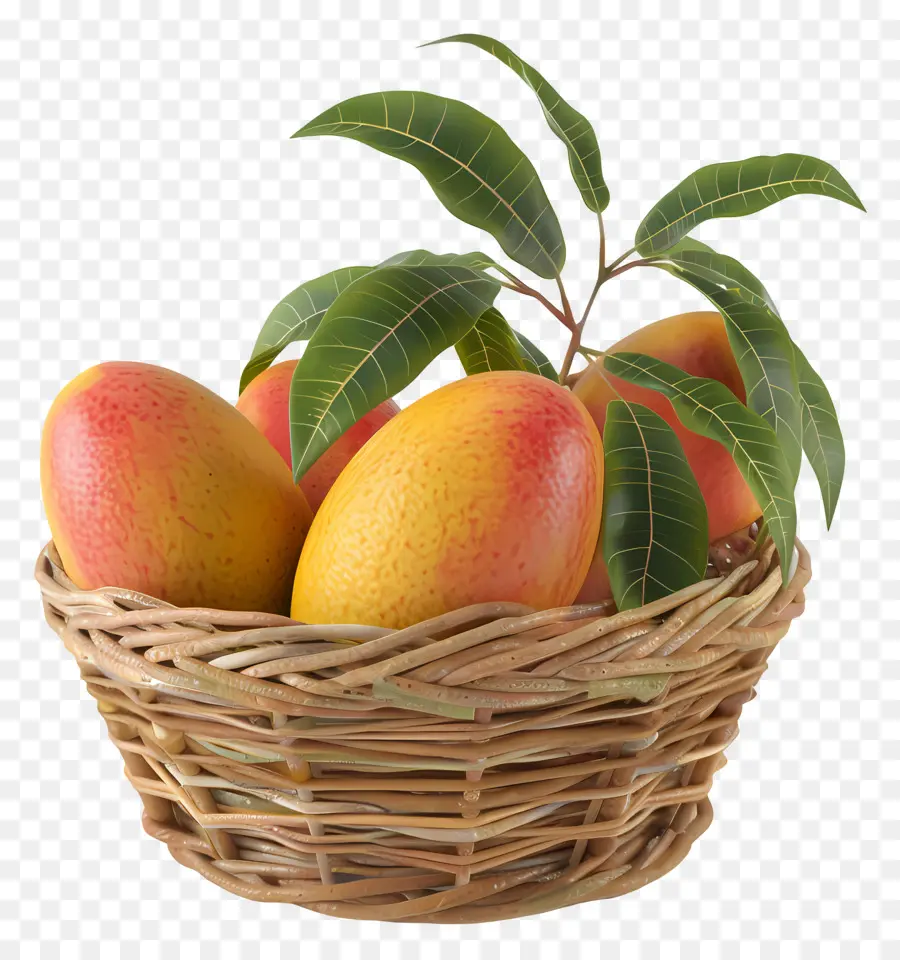 Sepetteki Mango，Mango Sepeti PNG