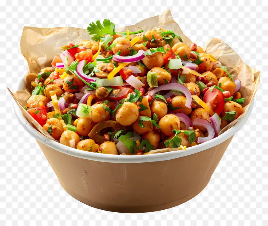 Chana Chaat Kase，Nohut Salatası PNG