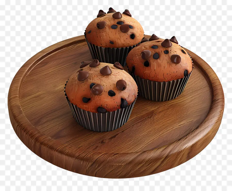 Çikolatalı Muffinler，Tatlı PNG