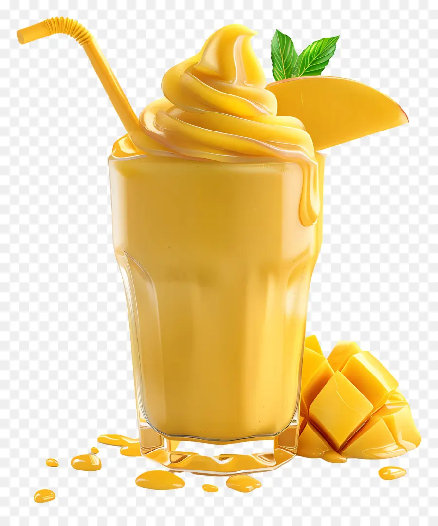 Mangolu Smoothie'ler，Mangolu Smoothie PNG