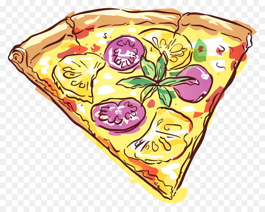 Hawaii Pizzası，Pizza Dilimi PNG