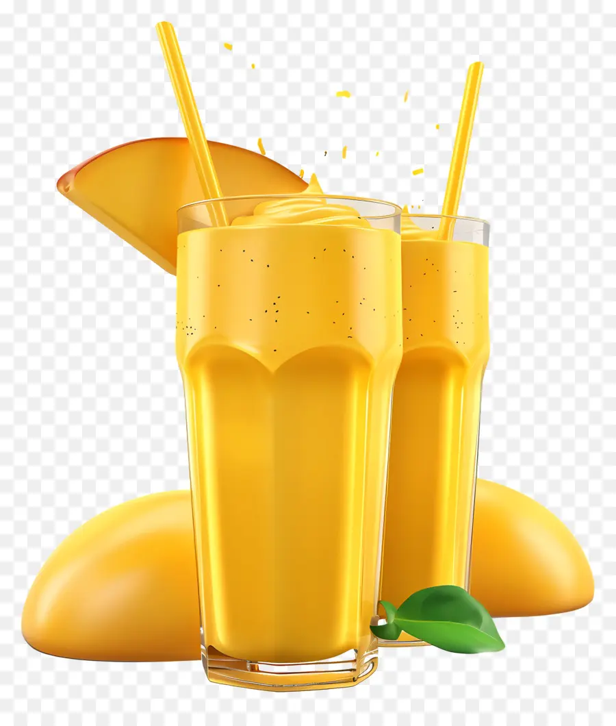 Mangolu Smoothie'ler，Mango Suyu PNG