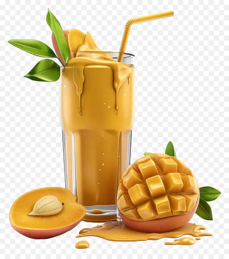 Mangolu Smoothie'ler，Mangolu Smoothie PNG