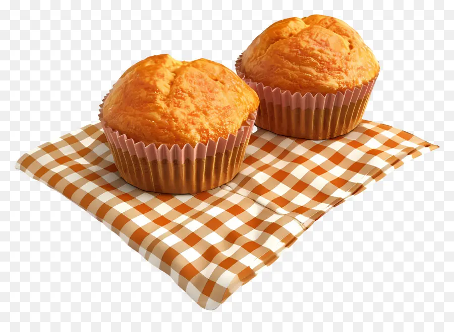 Balkabağı Muffinleri，Kekler PNG