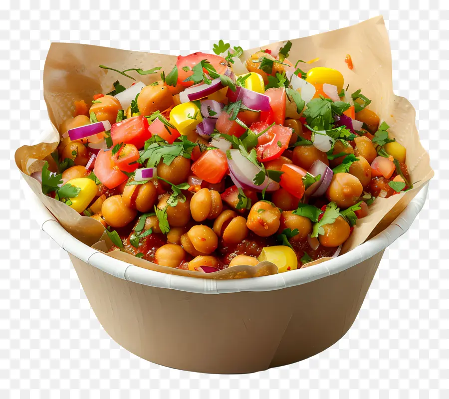 Chana Chaat Kase，Nohut Salatası PNG