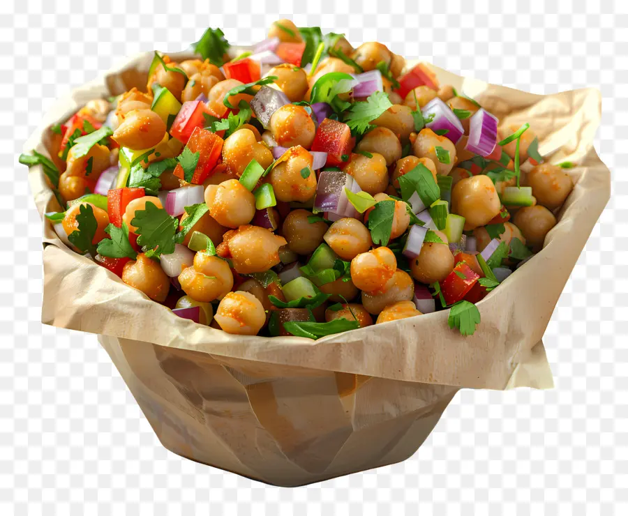 Chana Chaat Kase，Nohut Salatası PNG