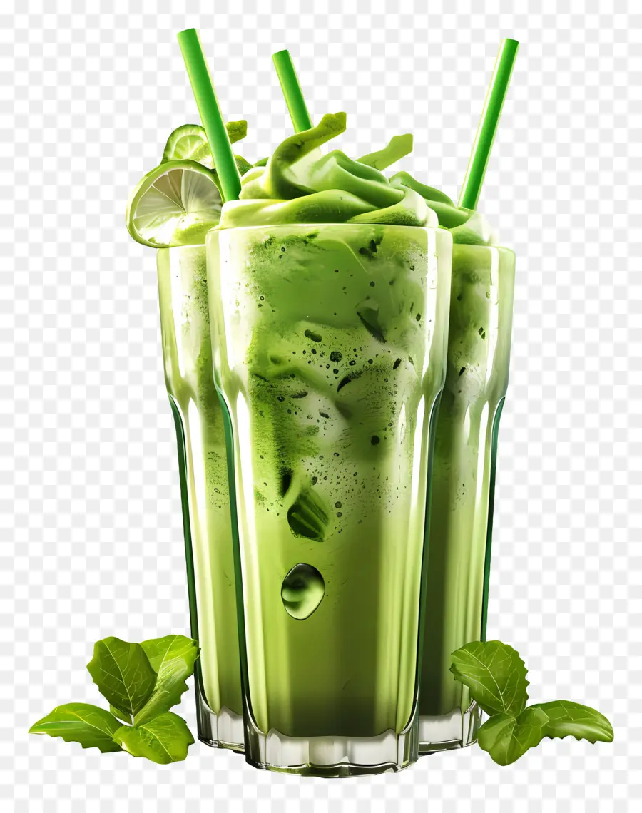 Yeşil Smoothie'ler，Yeşil İçecek PNG