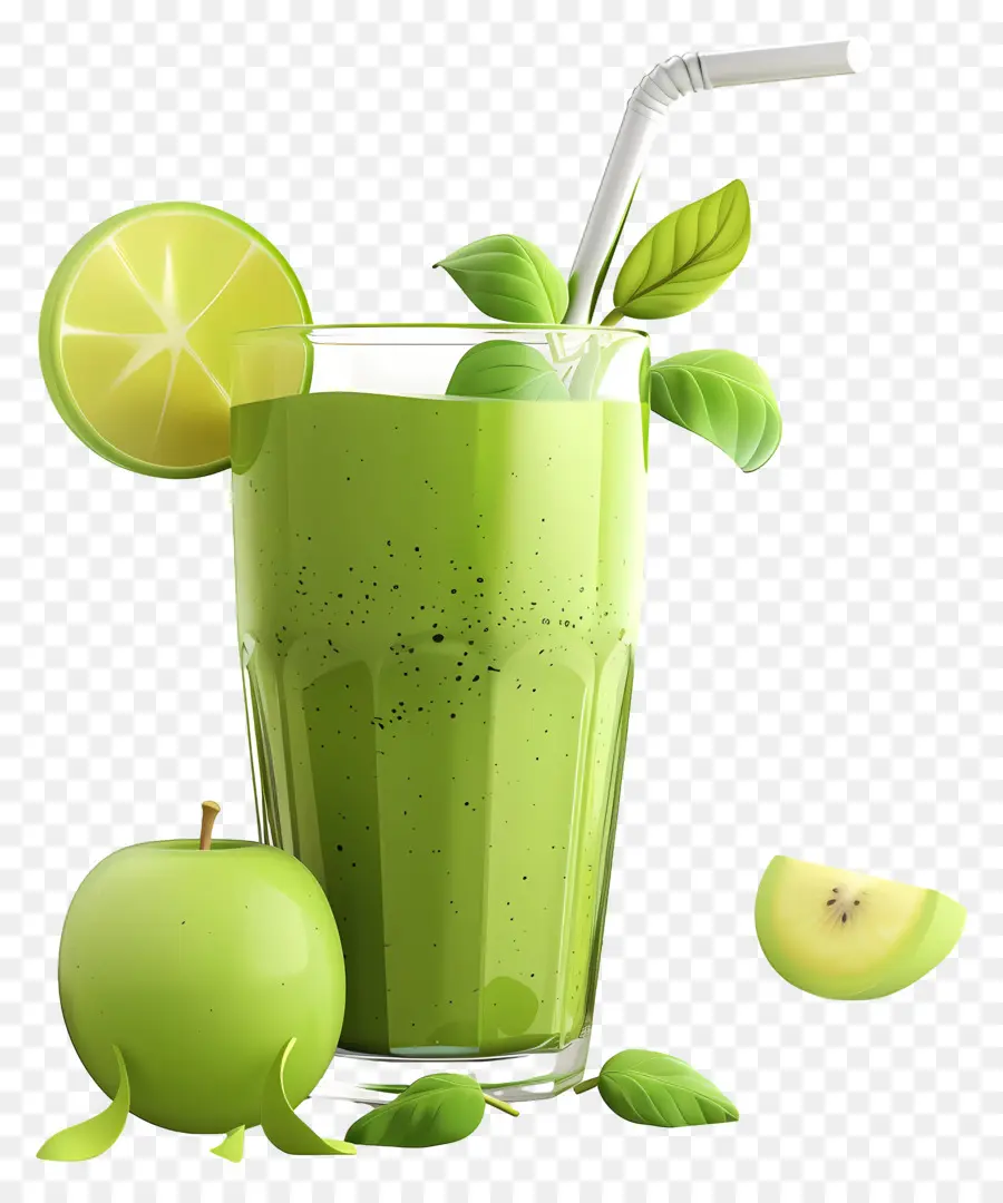 Yeşil Smoothie'ler，Yeşil Smoothie PNG