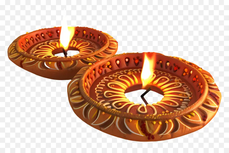 Diwali Diya，Kil Kandilleri PNG