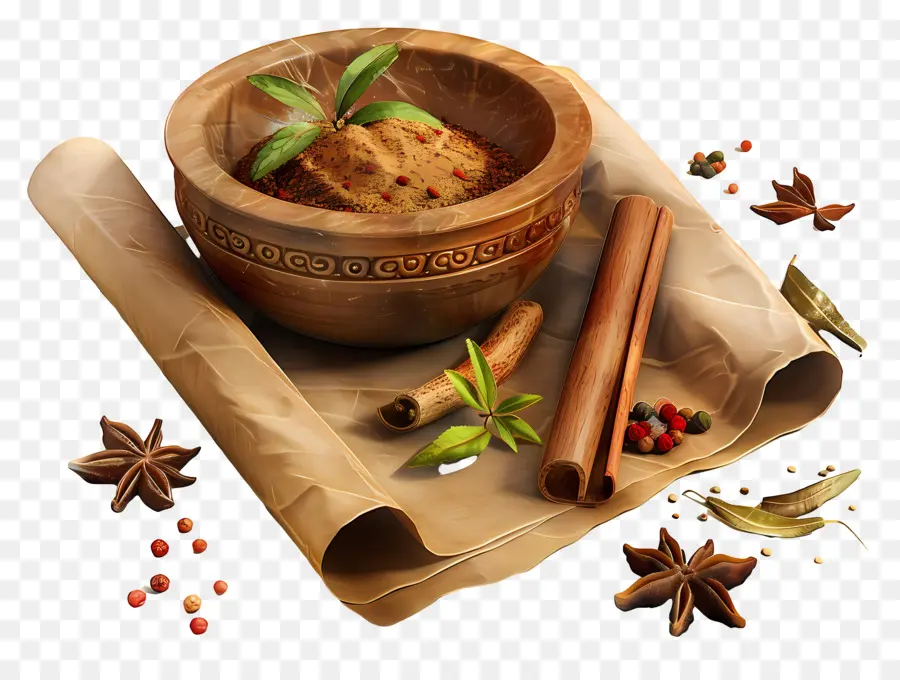 Ayurveda Kase，Baharat Kasesi PNG