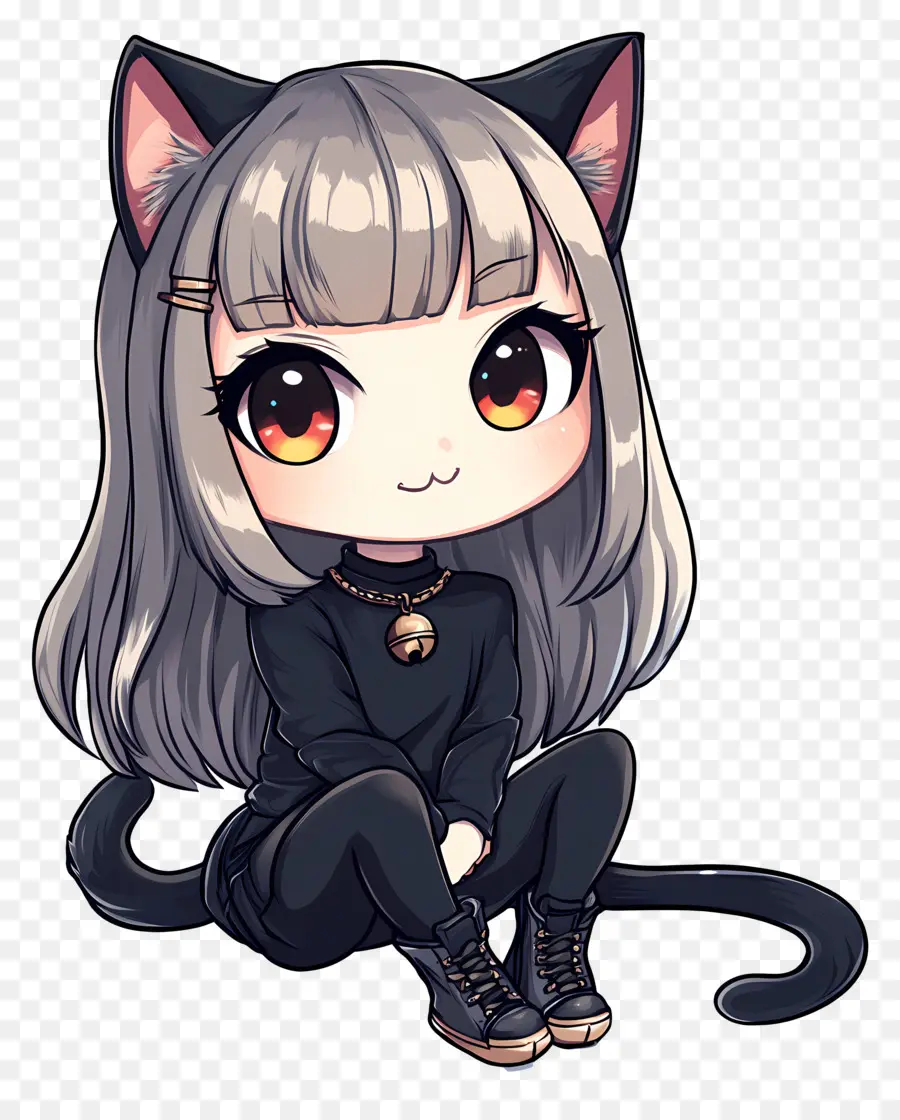 Kedi Kız，Anime PNG