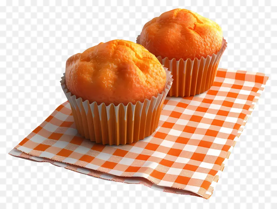 Balkabağı Muffinleri，Kekler PNG