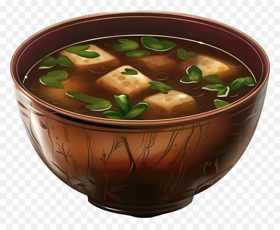 Miso çorbası，Çorba PNG