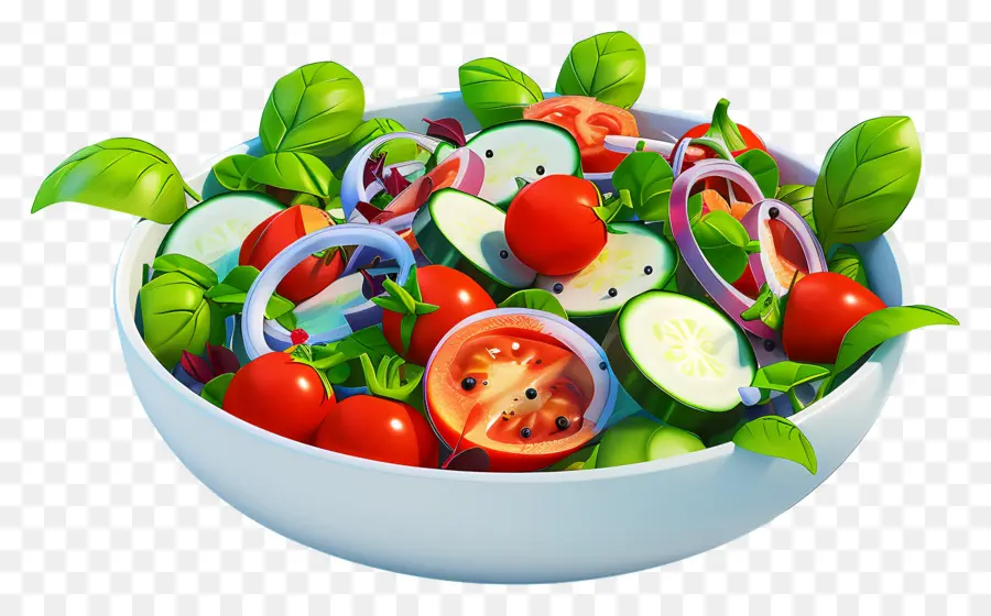 Taze Salata，Karışık Salata PNG