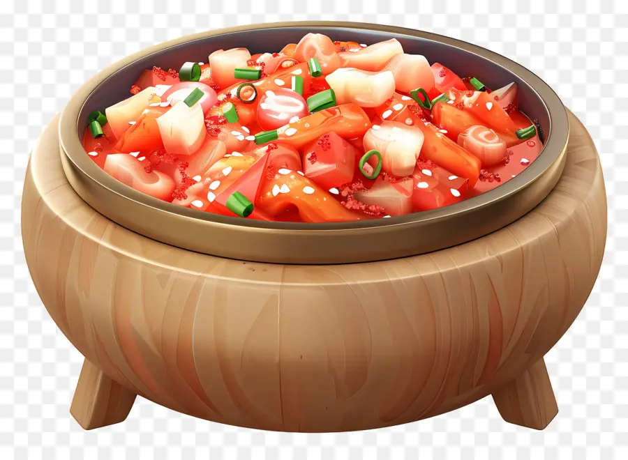 Kore Kimchi Salatası，Kimchi Kasesi PNG