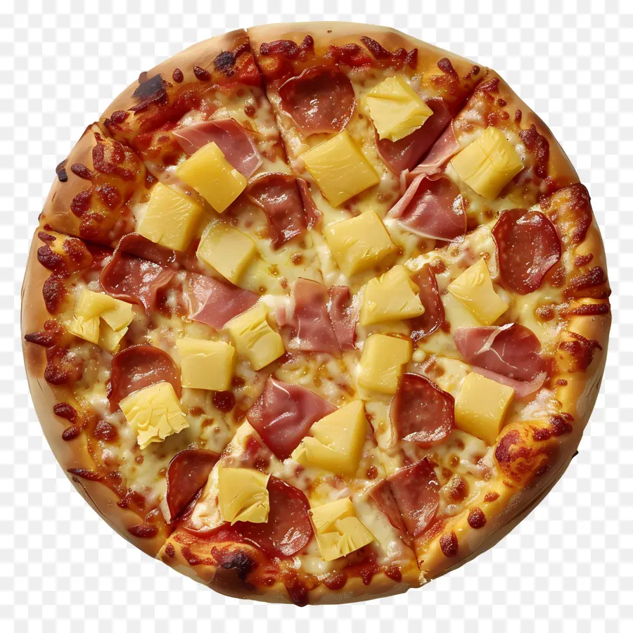 Hawaii Pizzası，Pizza PNG