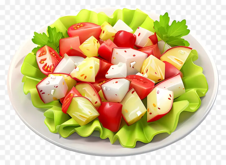 Waldorf Salatası，Salata PNG