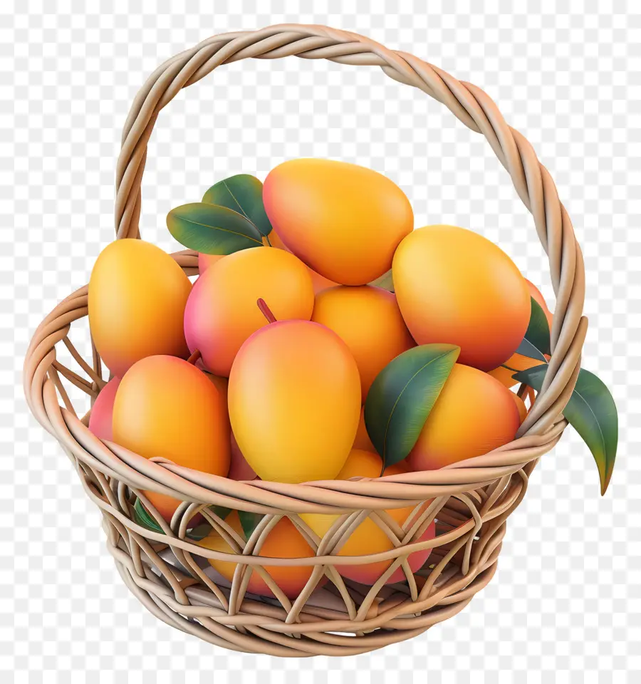 Sepetteki Mango，Mango Sepeti PNG