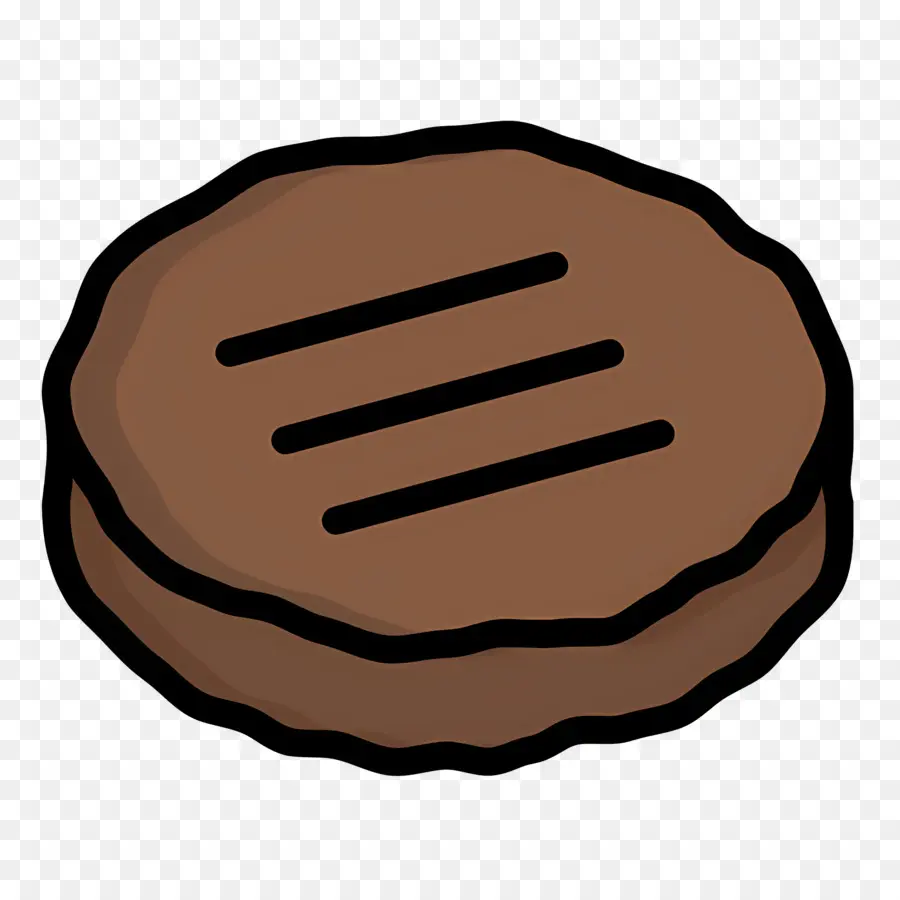 Et，Burger Köftesi PNG