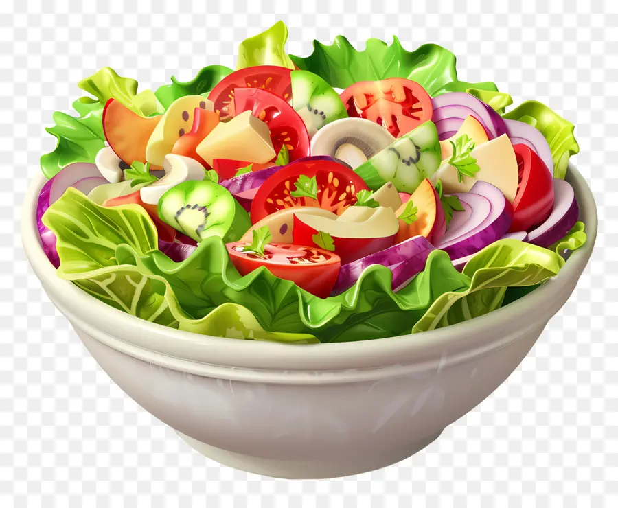 Waldorf Salatası，Salata Kasesi PNG