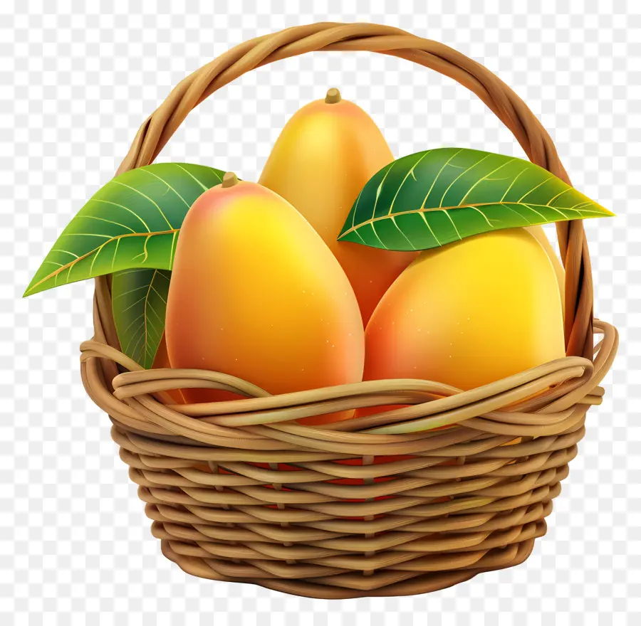 Sepetteki Mango，Mango Sepeti PNG