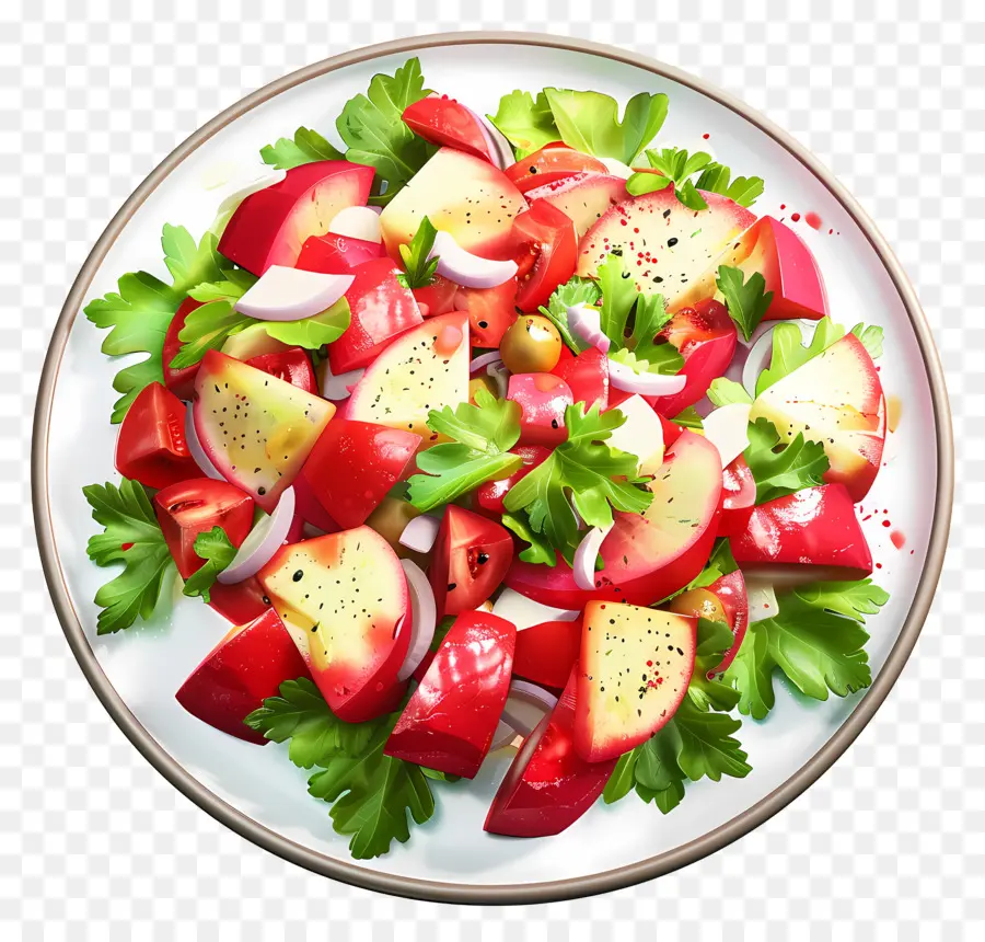 Waldorf Salatası，Salata PNG