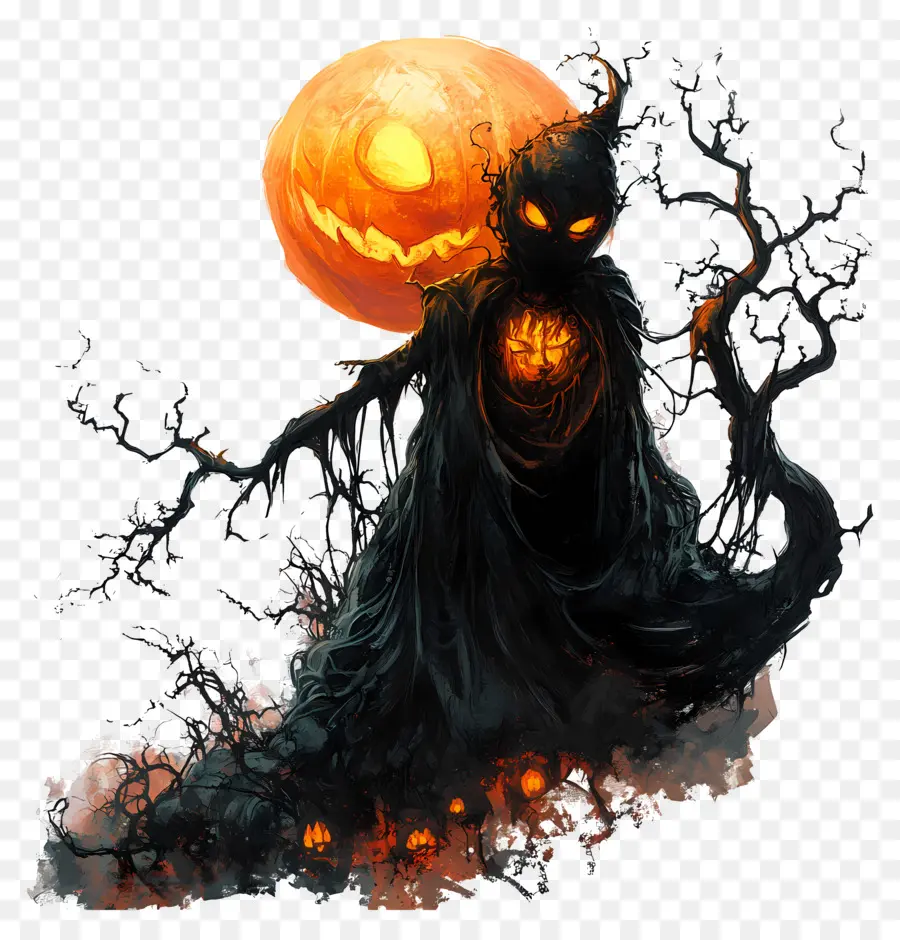 Samhain，Cadılar Bayramı Korkuluğu PNG