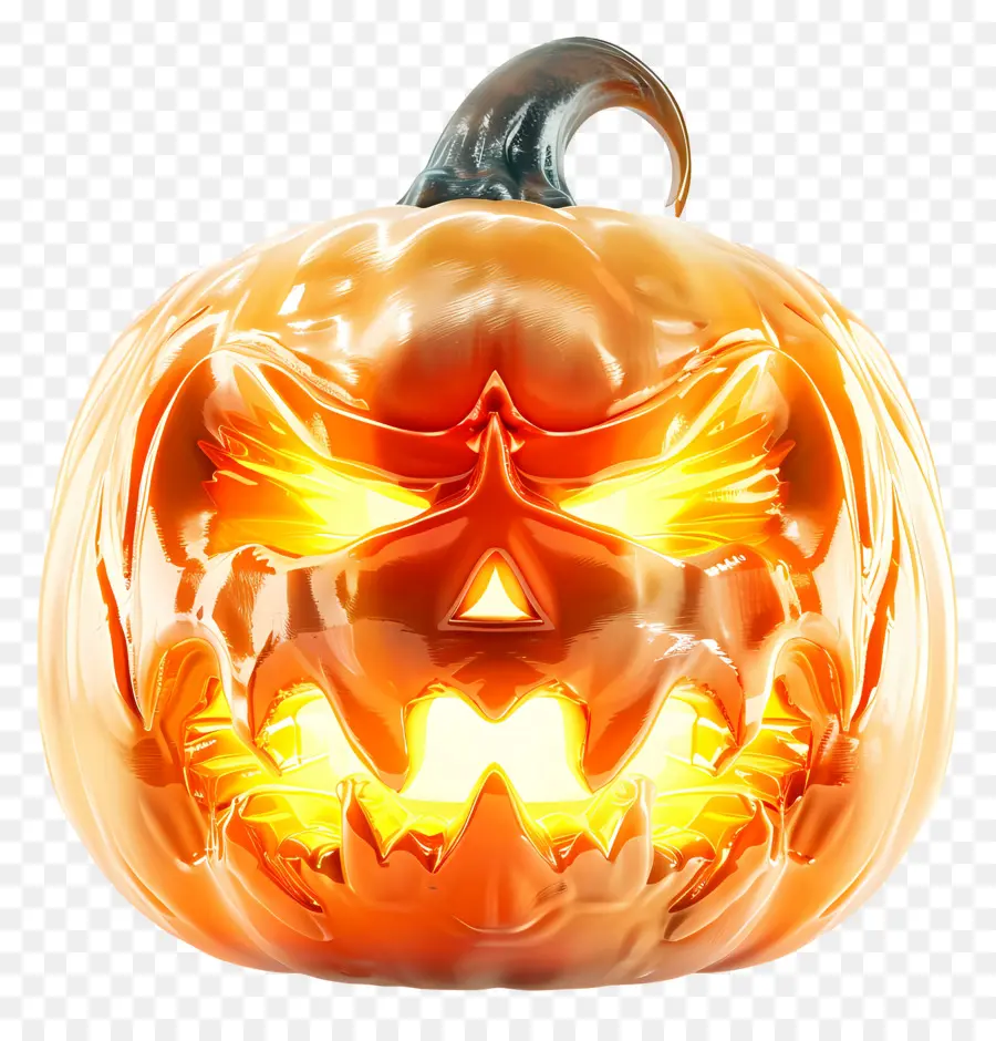 Parlayan Cadılar Bayramı Balkabağı，Jack O' Lantern PNG