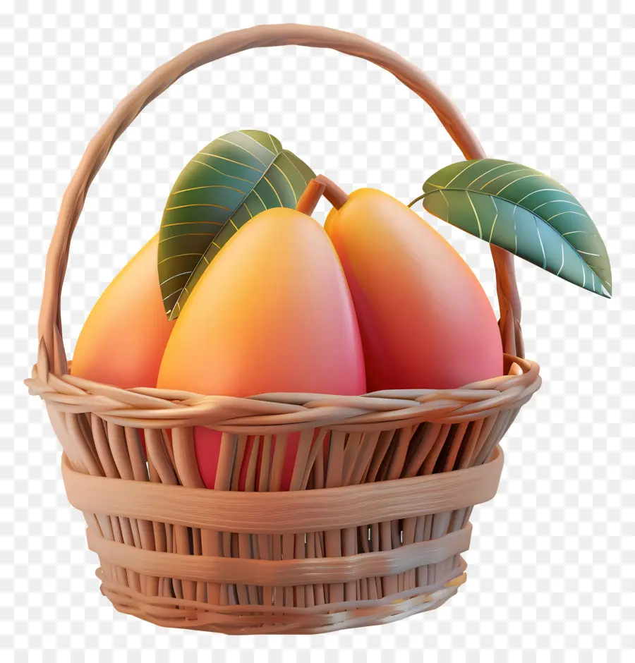 Sepetteki Mango，Mango Sepeti PNG