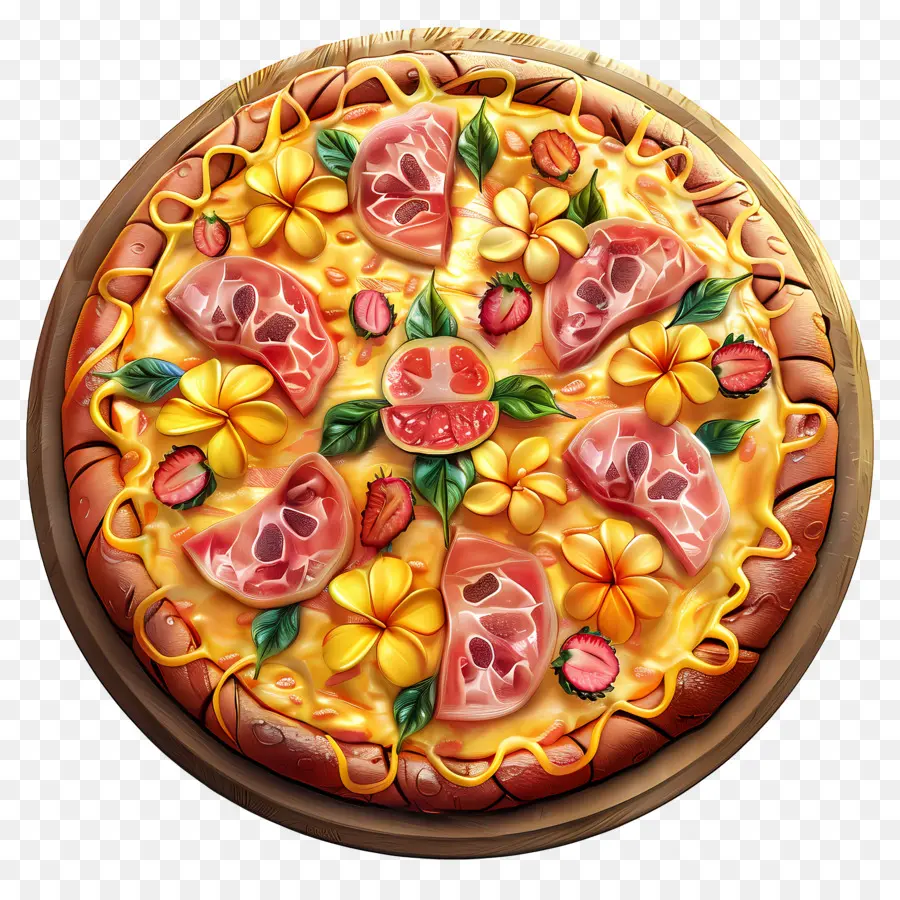 Hawaii Pizzası，Pizza PNG