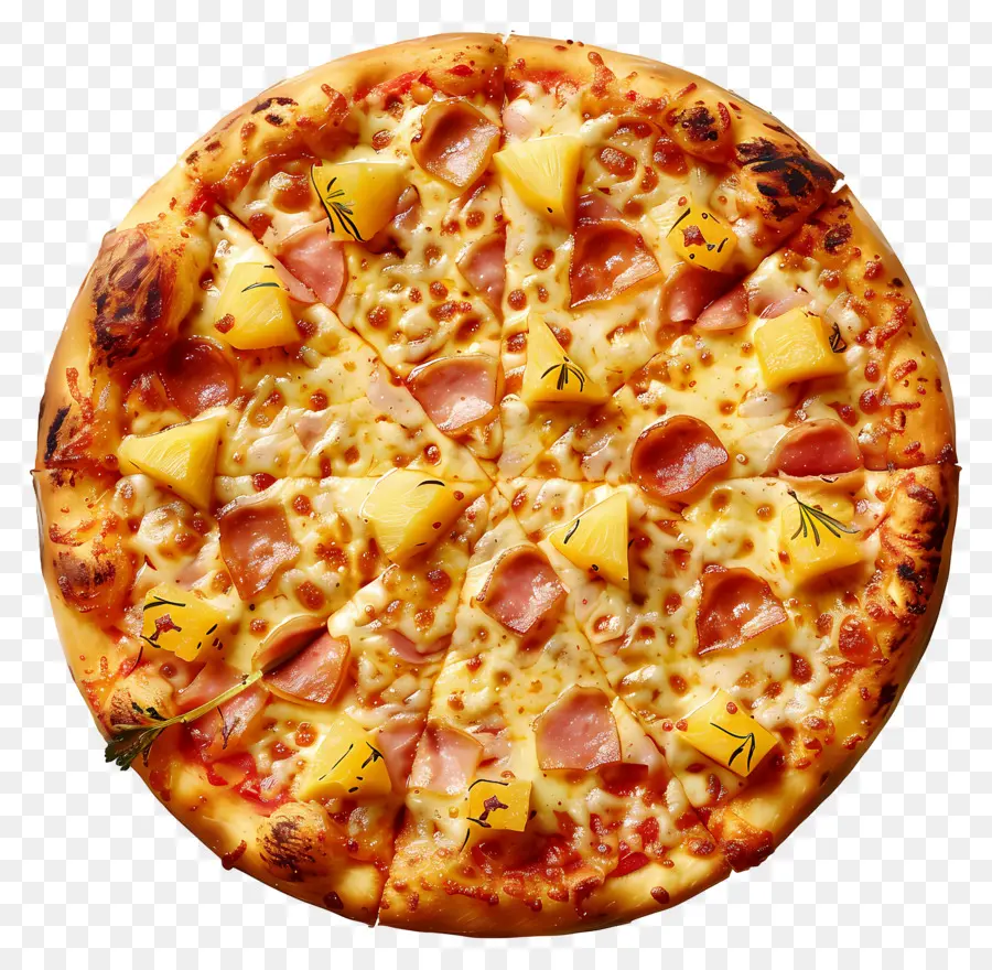 Hawaii Pizzası，Pizza PNG