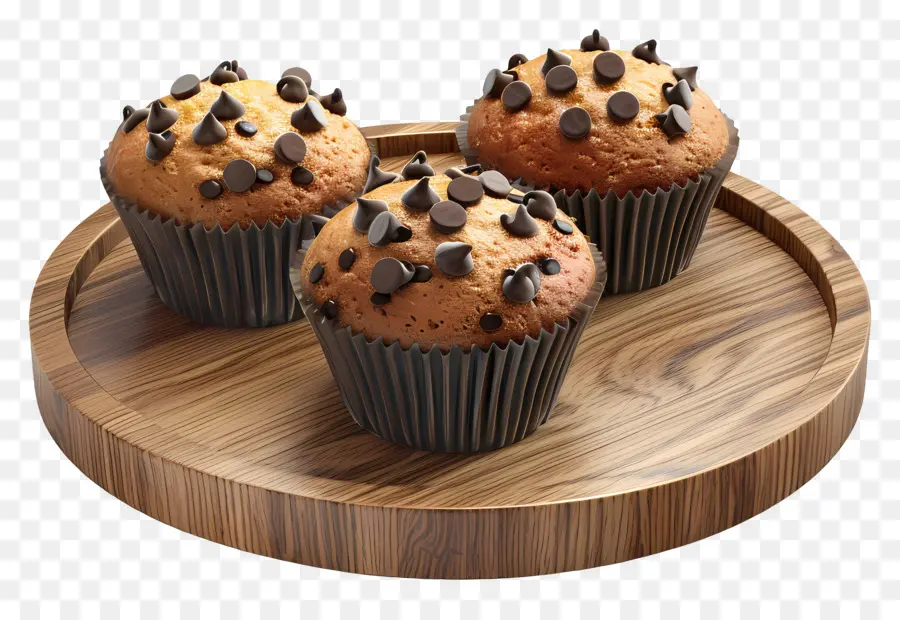 Çikolatalı Muffinler，Kekler PNG