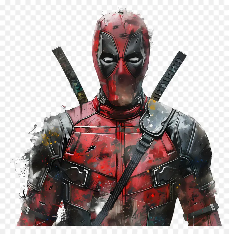 Deadpool，Kırmızı Maskeli Karakter PNG